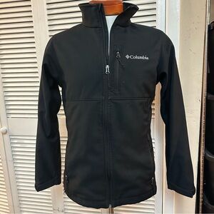 COLUMBIA  Size SMALL  BLACK Full ZIP JACKET